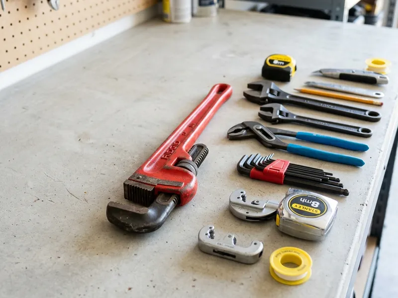 Professional plumbers in Wilsonville, IL equipped with top-tier tools for residential and commercial plumbing services.